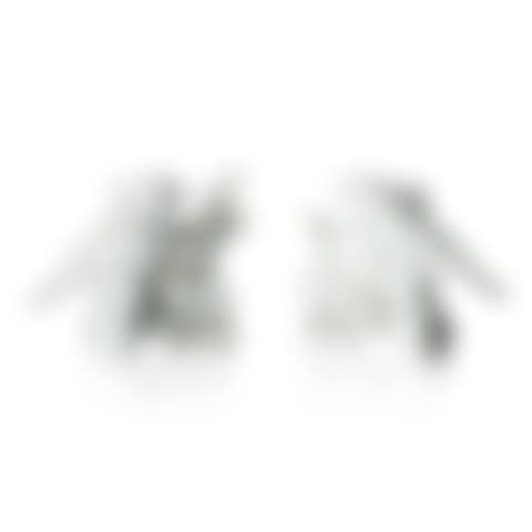 A pair of blanc de chine candle/joss stick holders (preview)