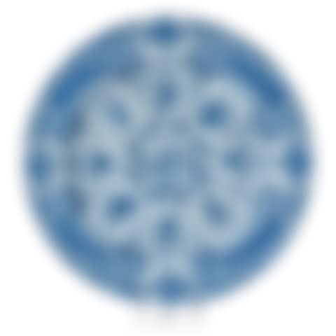 A massive blue and white "peacock" charger (preview)