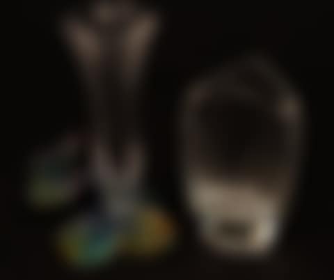 a crystal and pate-de-verre Papillon solifleur vase (preview)