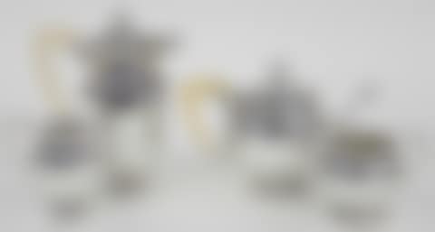 A four-piece silver tea service (preview)