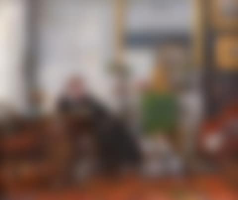 Mother and child in an interior (preview)