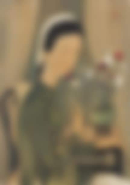 Woman with carnations (preview)