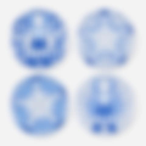 Holiday: Taipei plates (set of four) (preview)