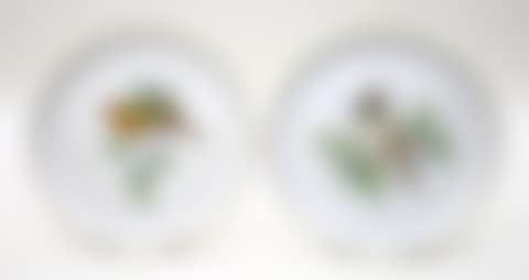 Pair of wall plates; "I-form" (preview)
