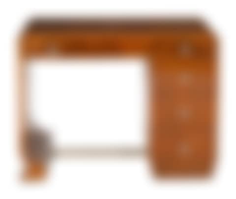 A French Art Deco Figured Walnut Desk (preview)