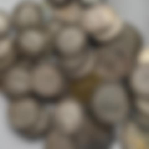 Lot of various silver and metal tokens (preview)