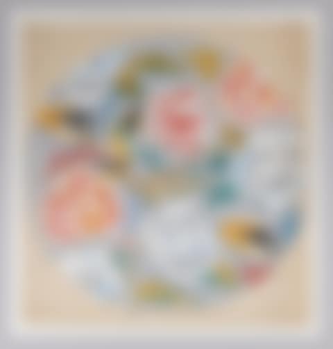 Medallion project with rose decoration (preview)
