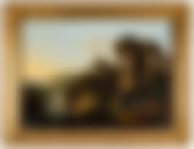 Italienische Landschaft mit Ruine (preview)