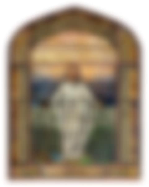 "Jesus in a Field of Lilies" Window (preview)