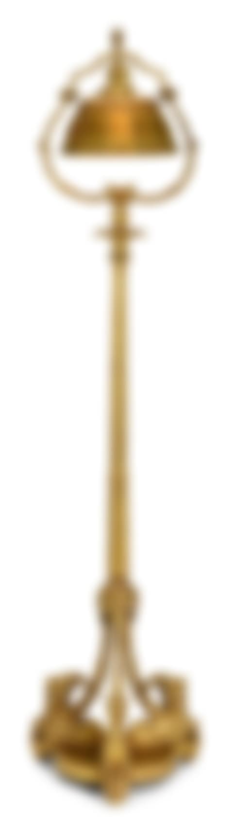 Rare "Linenfold" Floor Lamp (preview)