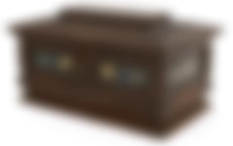 Italian Carved Walnut & Pietra Dura Casket (preview)