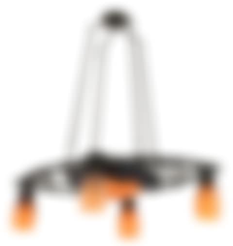 Mottled Glass & Patinated Metal Chandelier (preview)