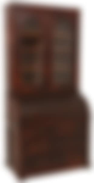 Rosewood Cylinder Secretary Desk. (preview)