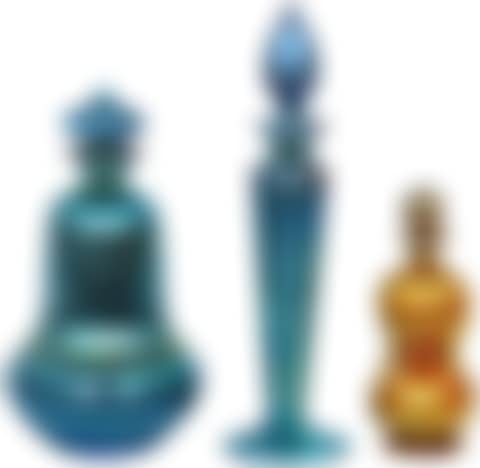 Steuben Aurene perfumes, two (preview)