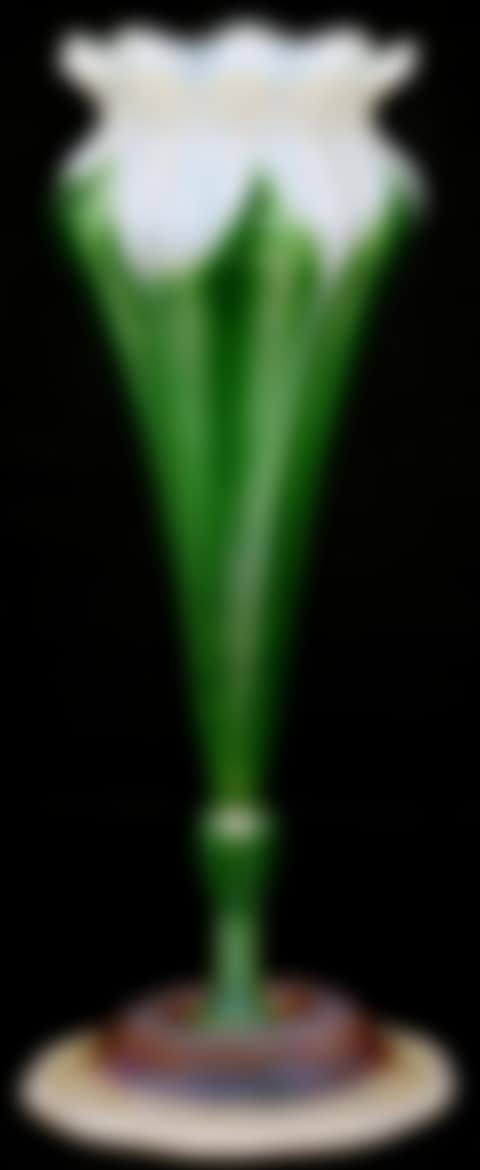 Favrile glass floriform vase (preview)