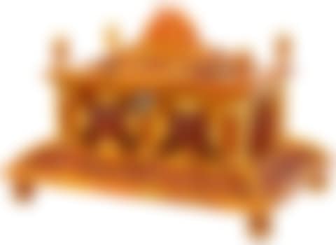 6 Pieces, Carved Russian Amber Chess set  (preview)