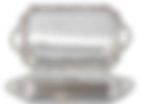 Two Continental .800 Silver Repoussé Trays (preview)