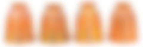 A Lot of Four Quezal Art Glass Shades (preview)