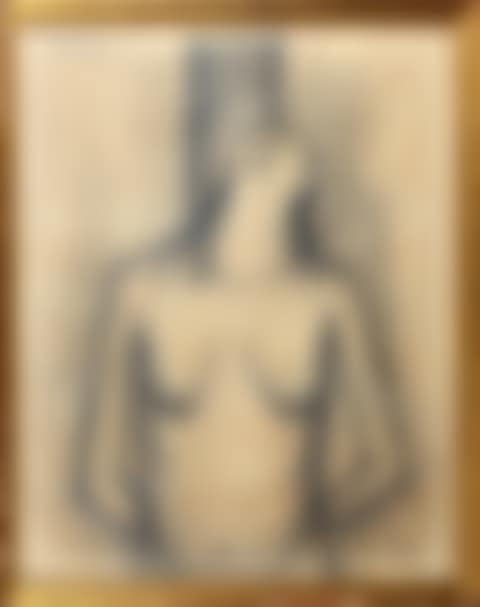 Woman at the execution post from the series The Horrors of War preparatory work for the painting The Shot Men (preview)