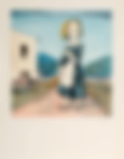 The young girl with bread (preview)