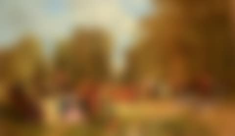 Promenade of the Emperor Napoleon III and Queen Victoria probably in Osborne Forest in August 1857 (preview)