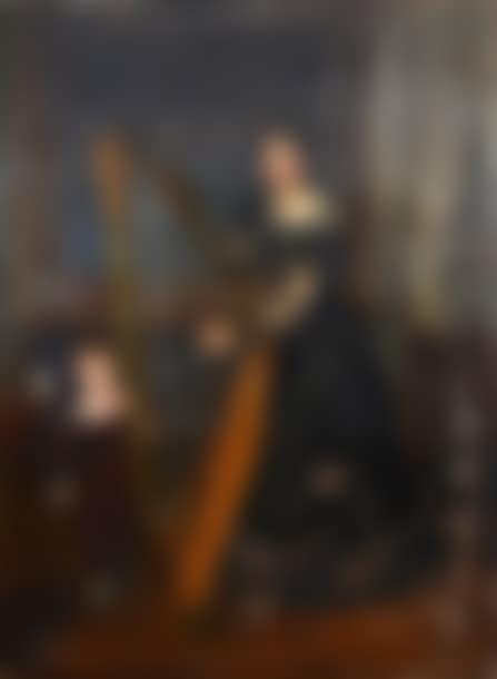 The young harpist and her son (preview)