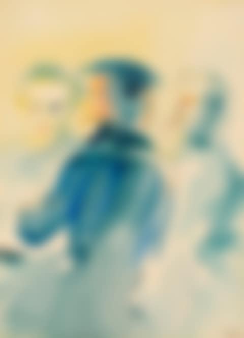 Drei Männer an einem Tisch (preview)