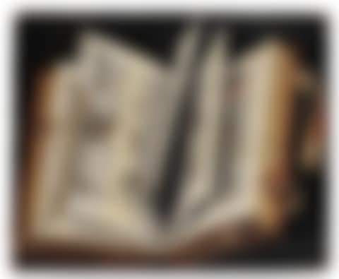 Still life of an illuminated manuscript (preview)