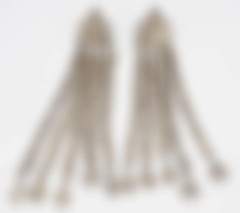 Large silver earrings (preview)