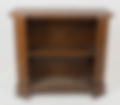 Small wooden bookcase with 2 shelves (preview)