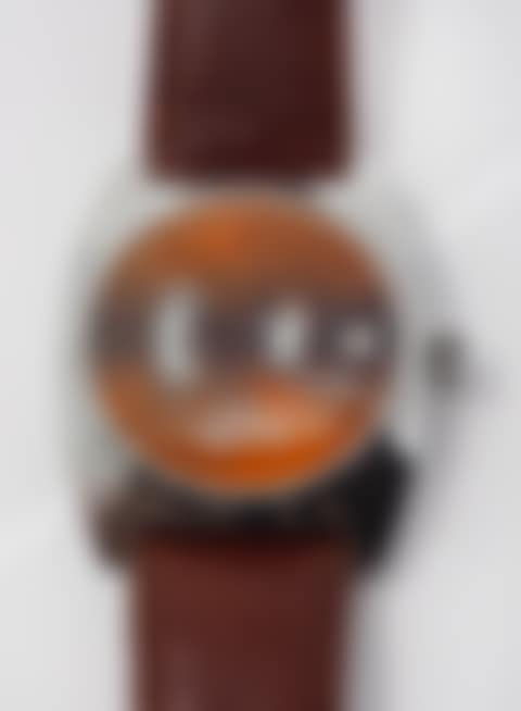 wristwatch with steel case (preview)