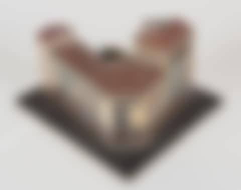 Model depicting the Cassa di Risparmio di Gorizia located in Corso Verdi (preview)
