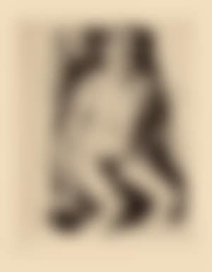 Seated male nude (preview)