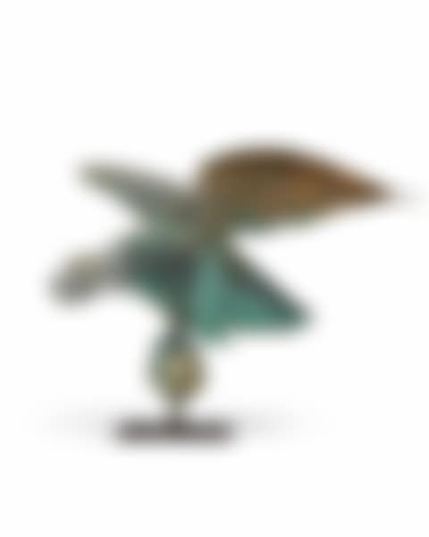 A MOLDED GILT COPPER AND ZINC EAGLE WEATHERVANE (preview)