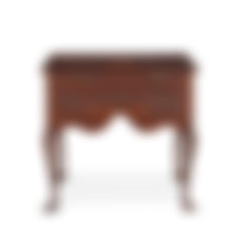 A Fine and Rare Queen Anne Red-Painted Dressing Table, possibly by Captain Samuel Shipman (1725-1801), Lyme-Saybrook, Connecticut (preview)