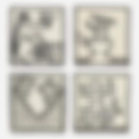 Four works from the Keith Haring: Tony Shafrazi portfolio (preview)