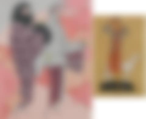 Two Fashion Pochoirs (preview)