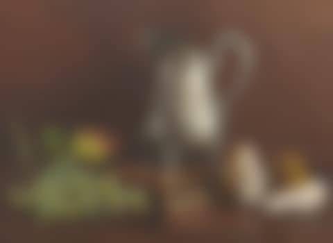 Still life with grapes, pears, and silver ewer (preview)