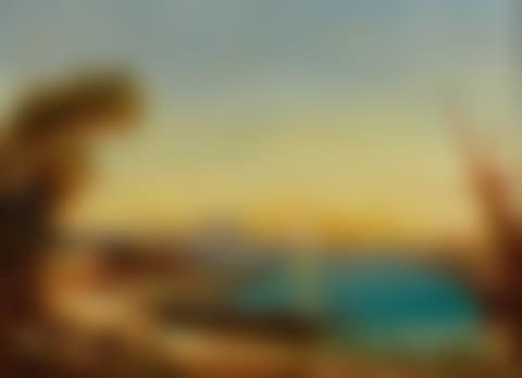 Feluccas on the bosphorus at sunset. (preview)