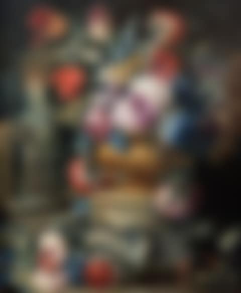 VASE OF FLOWERS IN A PARK (preview)