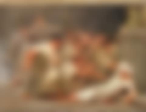 THE DEATH OF CAESAR. Sketch (preview)