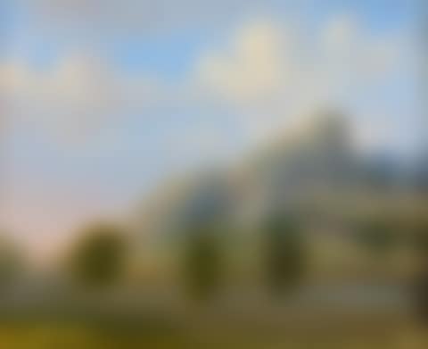 LANDSCAPE WITH A TEMPLE ON A PROMONTORY (preview)