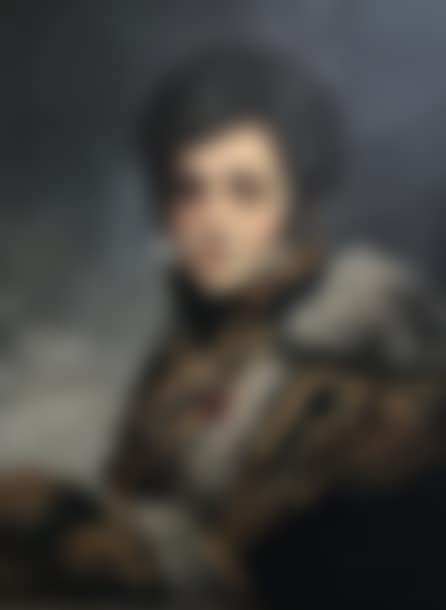 PORTRAIT OF A YOUNG RESTORATION SOLDIERS WEARING THE LEGION OF HONOUR (preview)