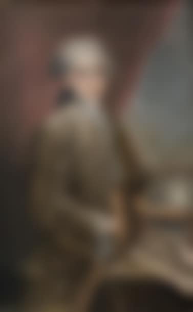 Young man in front of a world map (preview)