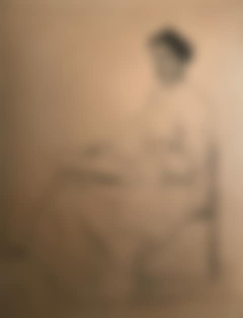 SEATED WOMAN DRAWING (preview)