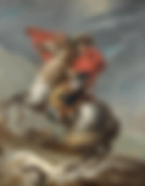 BONAPARTE CROSSING THE ALPS (preview)