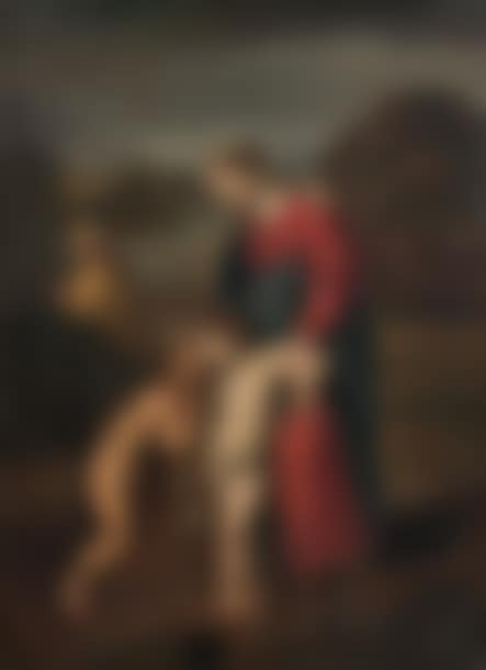 THE VIRGIN, THE CHILD JESUS, SAINT JOHN THE BAPTIST AND SAINT JOSEPH, known as The Virgin on the Walk (preview)