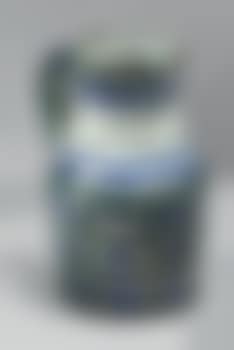 Grey, blue and green enamelled ceramic pitcher (preview)