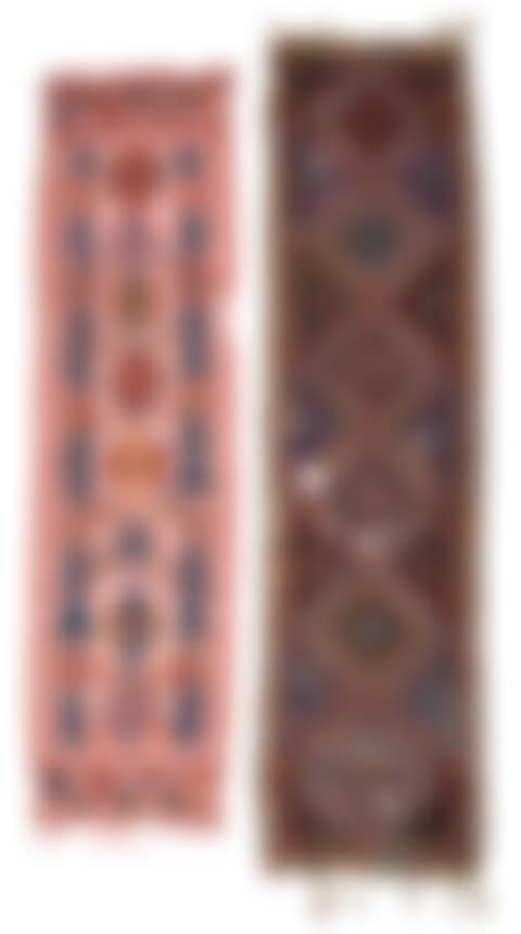 TWO KILLIM RUNNERS (preview)
