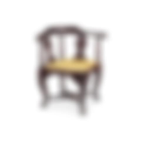 A Fine and Rare Queen Anne Compass-Seat Roundabout Armchair, Massachusetts (preview)